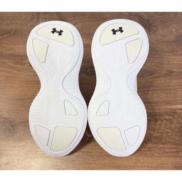 New Under Armour HOVR Infinite Women's‎ Size 8 Running Shoes White/Ivory Workout - Picture 4 of 6
